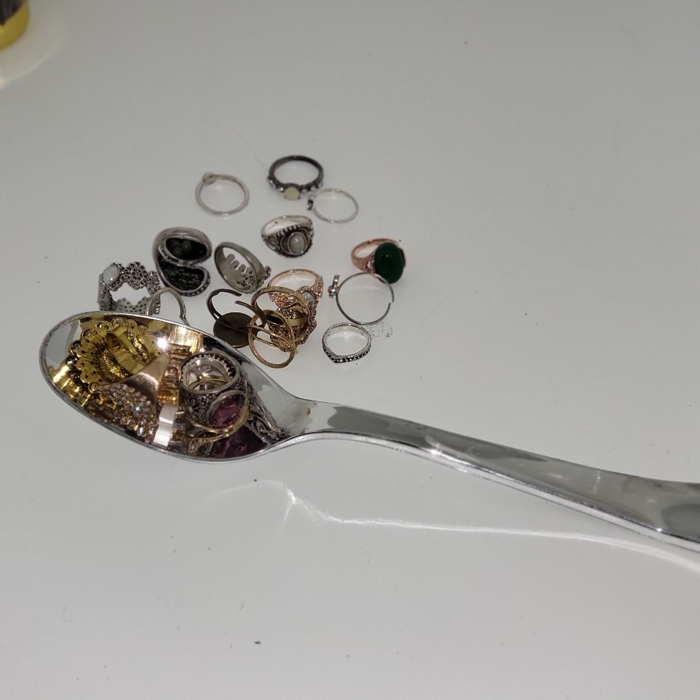 Tik tok live spoon Ring scoops